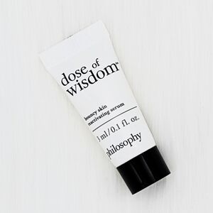 🔴 PHILOSOPHY Dose of Wisdom Bouncy Skin Reactivating Serum - Travel Size